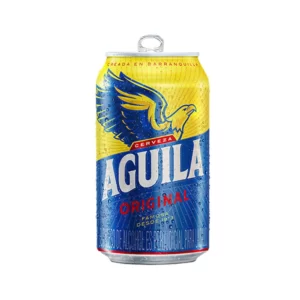 Cerveza aguila en lata