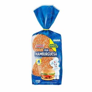 Pan super hamburguesa con ajonjolí 350g