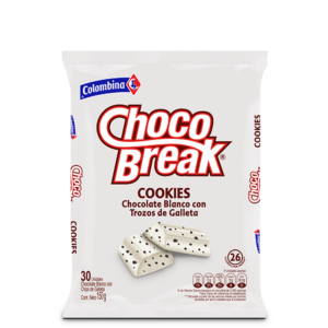 Choco break cookies 50 unidades