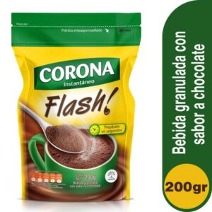 Chocolate corona instantáneo flash 200g