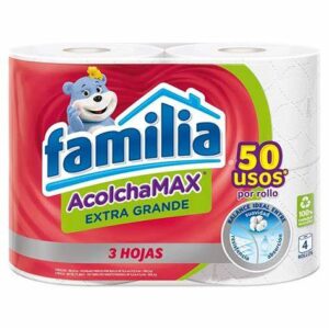 Familia alcochamax extragrande  4 rollos