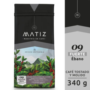 Matiz maestria cafe fuerte ebano