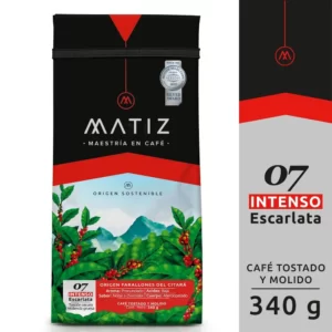 Matiz maestría en café intenso escarlata 340g