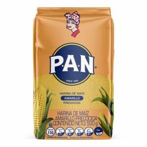 Pan harina de maiz amarillo 500g