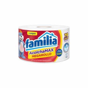 Papel higiénico familia alcochamax megarollo