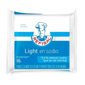 Refisal ligera en sodio 400g